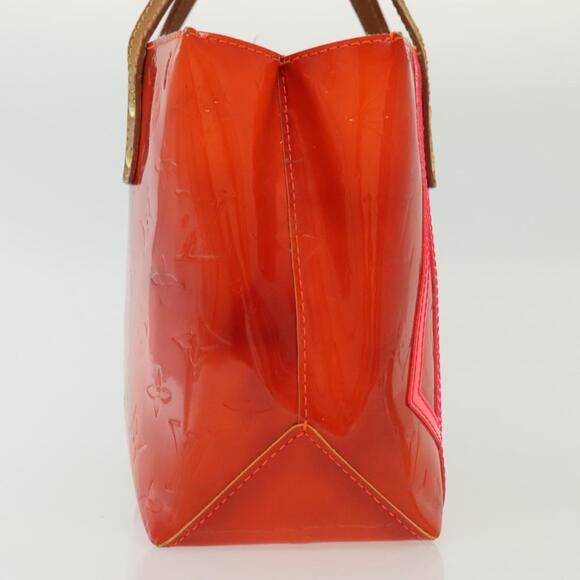 LOUIS VUITTON Monogram Vernis Fluo Reade PM Bag Pink Orange M91903 - Picture 3 of 16